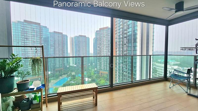 Normanton Park, 45 Normanton Park, Buona Vista / West Coast / Clementi New Town, 3 Bedrooms, 1,087 sqft, Condominium For Sale, by Roy Low, 500296720 - Balcony - PropertyGuru.com.sg