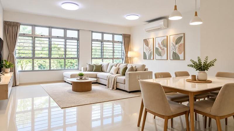 490D Choa Chu Kang Avenue 5, 490D Choa Chu Kang Avenue 5, Dairy Farm / Bukit Panjang / Choa Chu Kang, 3 Bedrooms, 1,216 sqft, HDB Flat For Sale, by David Chun, 500296888 - Living Room - PropertyGuru.com.sg