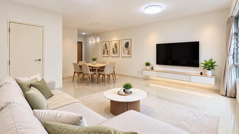 490D Choa Chu Kang Avenue 5, 490D Choa Chu Kang Avenue 5, Dairy Farm / Bukit Panjang / Choa Chu Kang, 3 Bedrooms, 1,216 sqft, HDB Flat For Sale, by David Chun, 500296888 - Living Room - PropertyGuru.com.sg