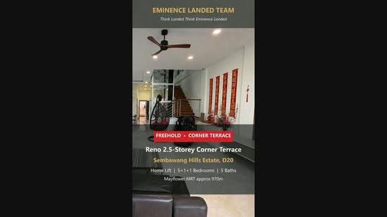 Sembawang Hills Estate, Sembawang Hills Drive, Ang Mo Kio / Bishan / Thomson, 5 Bedrooms, 4,500 sqft, Corner Terrace For Sale, by Steve Voon, 500296990 - PropertyGuru.com.sg