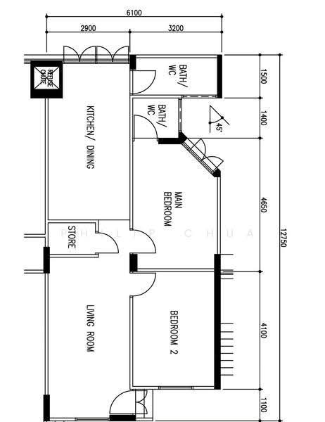 535 Jurong West Street 52, 535 Jurong West Street 52, Boon Lay / Jurong / Tuas, 2 Bedrooms, 721 sqft, HDB Flat For Sale, by Philip Chua, 500297225 - PropertyGuru.com.sg
