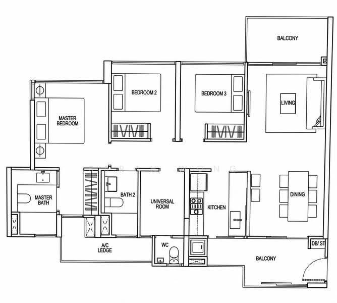RiverTrees Residences, 23 Fernvale Close, Seletar / Yio Chu Kang, 3 Bedrooms, 1,119 sqft, Condominium For Sale, by Sarah Wong, 500297234 - PropertyGuru.com.sg