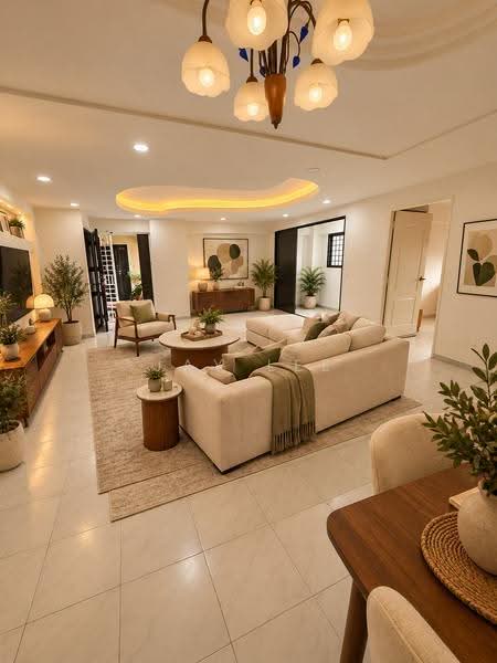 672 Choa Chu Kang Crescent, 672 Choa Chu Kang Crescent, Dairy Farm / Bukit Panjang / Choa Chu Kang, 4 Bedrooms, 1,335 sqft, HDB Flat For Sale, by Jay Lee, 500297242 - Living Room - PropertyGuru.com.sg