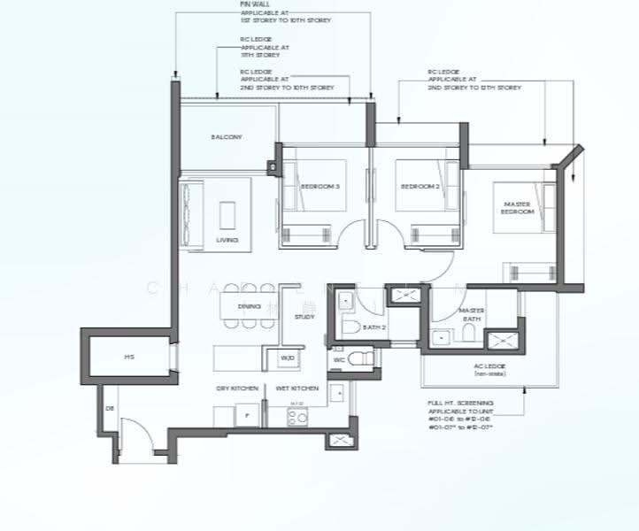 Canberra Crescent Residences, 51 Canberra Crescent, Sembawang / Yishun, 3 Bedrooms, 990 sqft, Condominium For Sale, by Charlene Lim (林静龄), 500297317 - PropertyGuru.com.sg