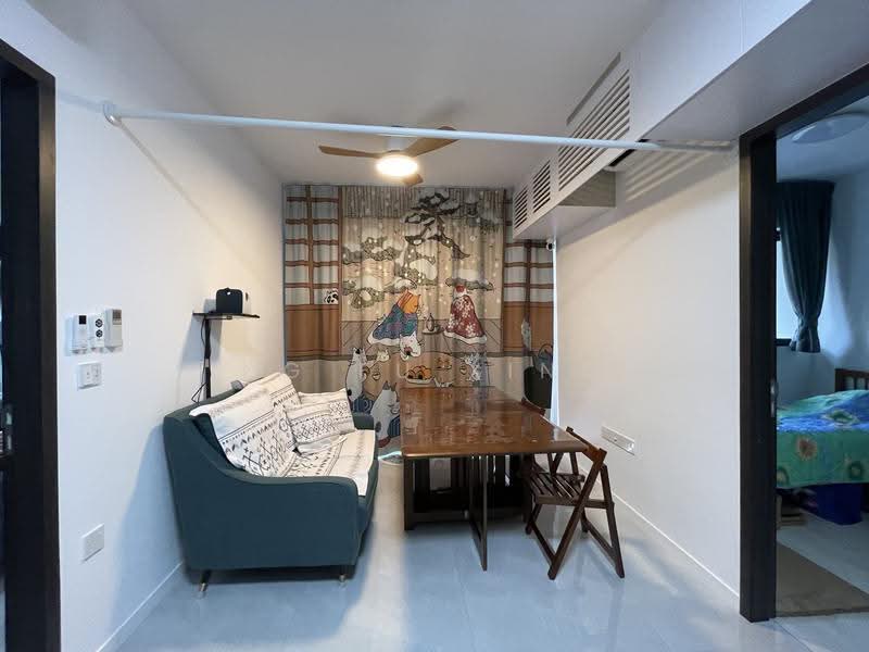 Riverfront Residences, 41 Hougang Avenue 7, Hougang / Punggol / Sengkang, 2 Bedrooms, 614 sqft, Condominium For Rent, by Ng Fu Xing, 500297356 - Living Room - PropertyGuru.com.sg