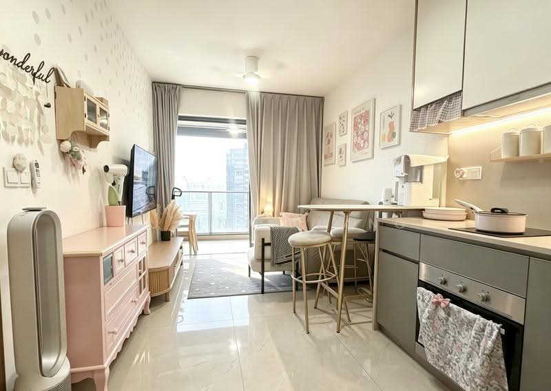 Normanton Park, 49 Normanton Park, Buona Vista / West Coast / Clementi New Town, 1 Bedroom, 517 sqft, Condominium For Sale, by Julina Huang, 500297382 - Living Room - PropertyGuru.com.sg