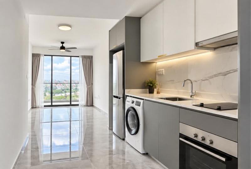 Affinity At Serangoon, Hougang / Punggol / Sengkang, 2 Bedrooms, 732 sqft, Condominium For Rent, by Jia En Or, 500297384 - Kitchen - PropertyGuru.com.sg