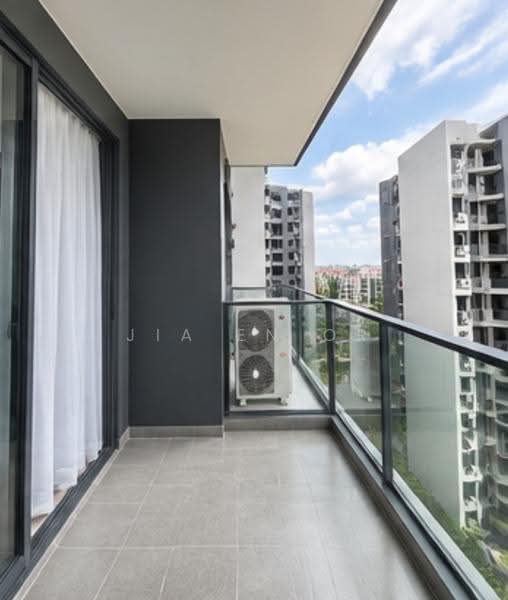 Affinity At Serangoon, Hougang / Punggol / Sengkang, 2 Bedrooms, 732 sqft, Condominium For Rent, by Jia En Or, 500297384 - Balcony - PropertyGuru.com.sg