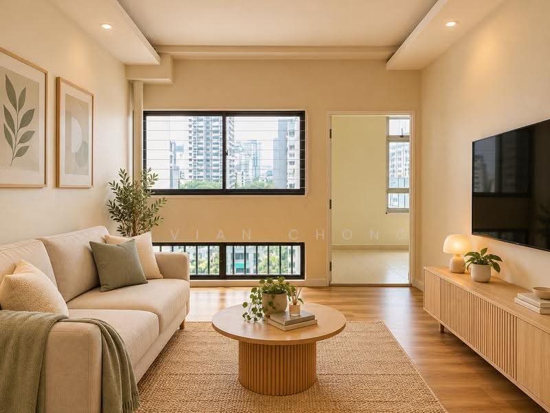 13 Marine Terrace, 13 Marine Terrace, East Coast / Marine Parade, 3 Bedrooms, 1,356 sqft, HDB Flat For Sale, by Vivian Chong, 500297534 - Cosy corner with furnishing - PropertyGuru.com.sg