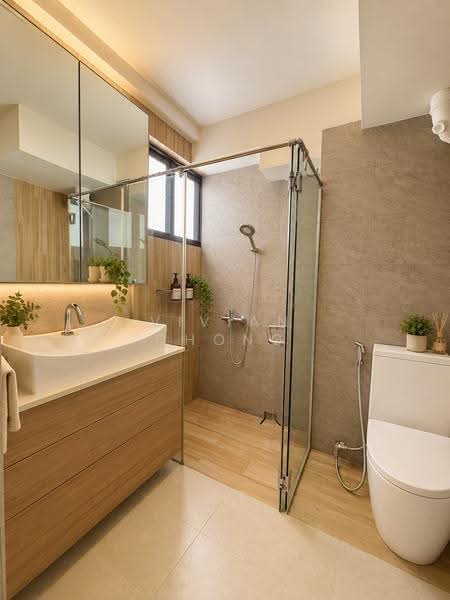 13 Marine Terrace, 13 Marine Terrace, East Coast / Marine Parade, 3 Bedrooms, 1,356 sqft, HDB Flat For Sale, by Vivian Chong, 500297534 - Bathroom with furnishing - PropertyGuru.com.sg