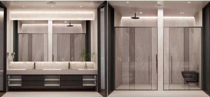 Kovan Landed Near Kovan MRT and Coffeeshops, Jalan Teliti, Hougang / Punggol / Sengkang, 6 Bedrooms, 6,500 sqft, Semi-Detached House For Sale, by Kenny Neo, 500297606 - Bathroom - PropertyGuru.com.sg