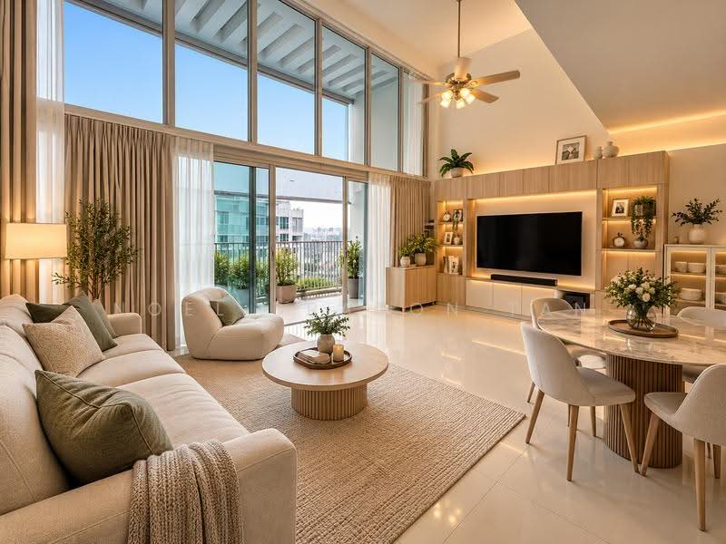 Optima @ Tanah Merah, 80 Tanah Merah Kechil Avenue, Bedok / Upper East Coast, 3 Bedrooms, 1,959 sqft, Apartment For Sale, by Noel DRAGON Tan, 500297700 - Living Room - PropertyGuru.com.sg