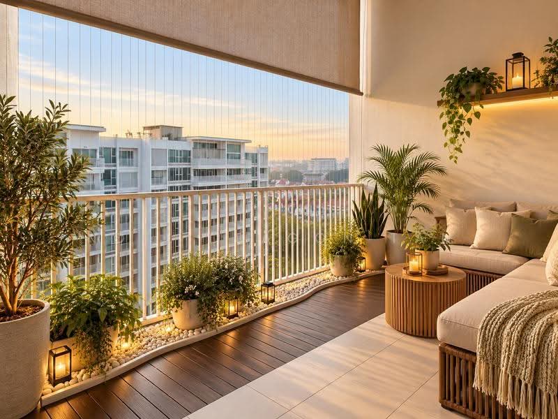 Optima @ Tanah Merah, 80 Tanah Merah Kechil Avenue, Bedok / Upper East Coast, 3 Bedrooms, 1,959 sqft, Apartment For Sale, by Noel DRAGON Tan, 500297700 - Balcony - PropertyGuru.com.sg