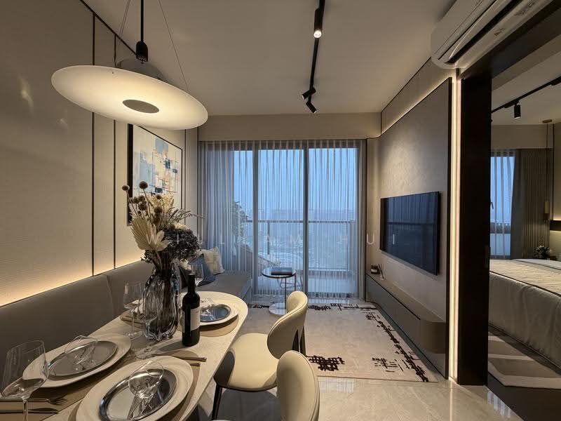 Tembusu Grand, 96 Jalan Tembusu, East Coast / Marine Parade, 1 Bedroom, 527 sqft, Condominium For Rent, by William Hui, 500297792 - Living Room - PropertyGuru.com.sg