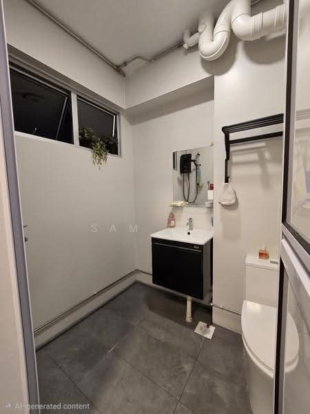 Renovated toilet