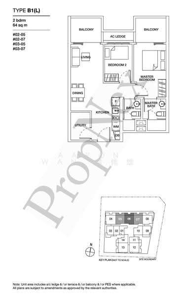Floraville, 2 Cactus Road, Seletar / Yio Chu Kang, 2 Bedrooms, 689 sqft, Apartment For Rent, by Aaron Wan 温伟雄, 500298181 - PropertyGuru.com.sg