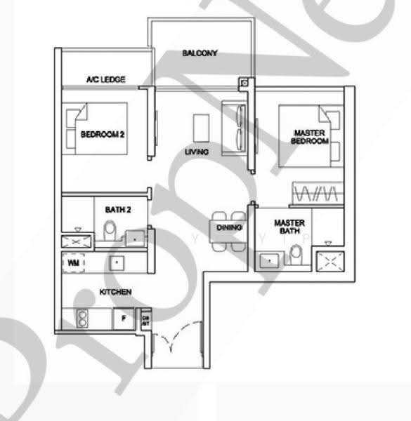 Stirling Residences, 23 Stirling Road, Alexandra / Commonwealth, 2 Bedrooms, 678 sqft, Condominium For Sale, by Cheryl Yip, 500298220 - PropertyGuru.com.sg