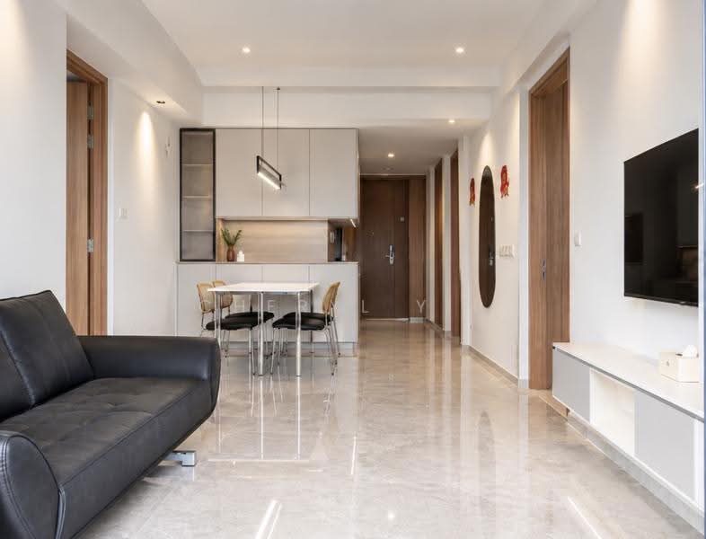 Stirling Residences, 23 Stirling Road, Alexandra / Commonwealth, 2 Bedrooms, 678 sqft, Condominium For Sale, by Cheryl Yip, 500298220 - Living Room - PropertyGuru.com.sg