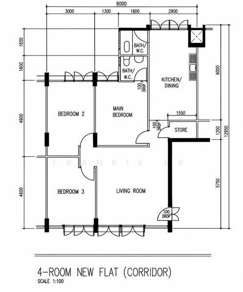 224 Serangoon Avenue 4, 224 Serangoon Avenue 4, Hougang / Punggol / Sengkang, 3 Bedrooms, 980 sqft, HDB Flat For Sale, by Frankie Er, 500298389 - PropertyGuru.com.sg
