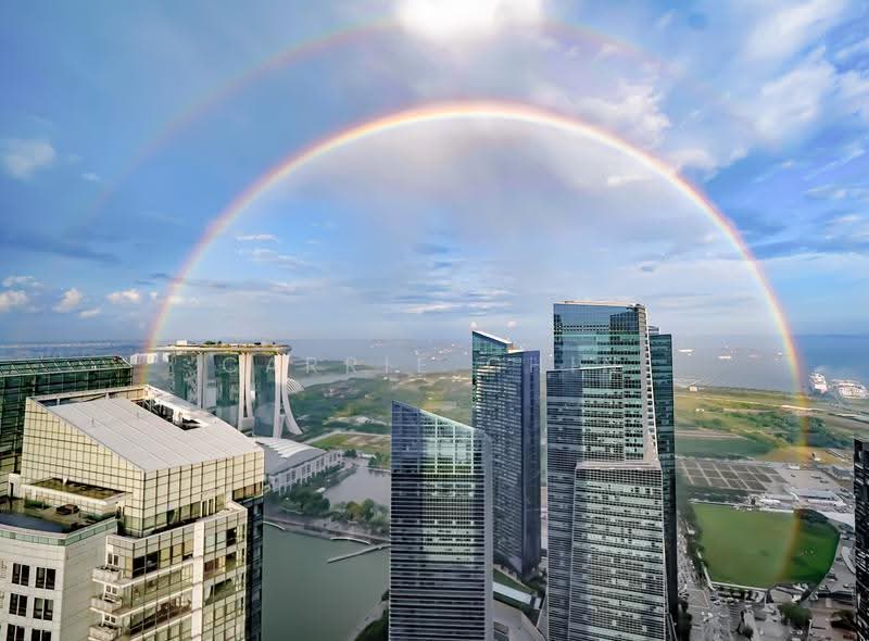 Double rainbows day