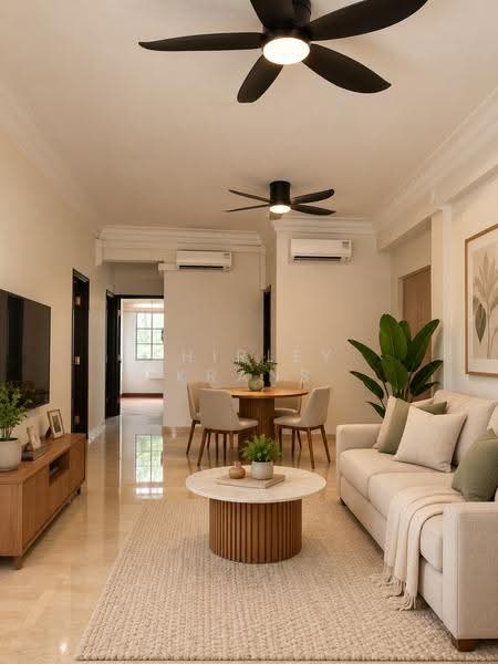Pinetree Condo, 28 Balmoral park, Tanglin / Holland / Bukit Timah, 3 Bedrooms, 1,212 sqft, Condominium For Rent, by Shirley Krans, 500298473 - Living Room - PropertyGuru.com.sg