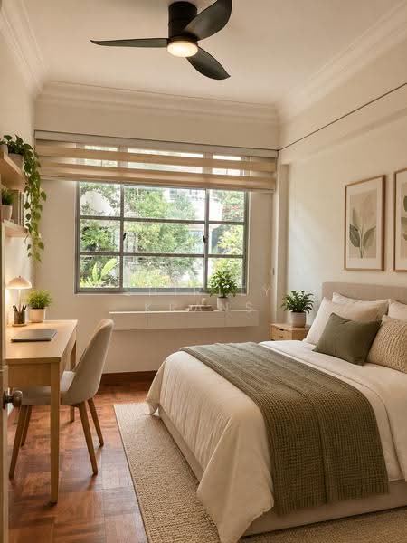 Pinetree Condo, 28 Balmoral park, Tanglin / Holland / Bukit Timah, 3 Bedrooms, 1,212 sqft, Condominium For Rent, by Shirley Krans, 500298473 - Bedroom - PropertyGuru.com.sg