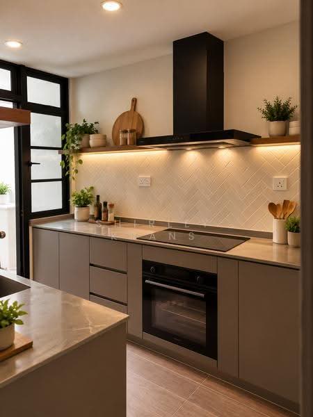 Pinetree Condo, 28 Balmoral park, Tanglin / Holland / Bukit Timah, 3 Bedrooms, 1,212 sqft, Condominium For Rent, by Shirley Krans, 500298473 - Kitchen - PropertyGuru.com.sg