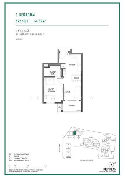 Parksuites, 18 Holland Grove Road, Tanglin / Holland / Bukit Timah, 1 Bedroom, 592 sqft, Condominium For Sale, by Kenny Low, 500298476 - PropertyGuru.com.sg