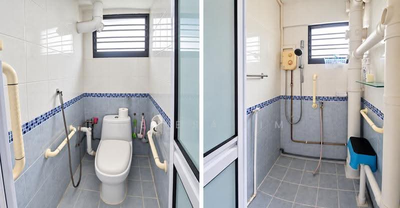 228 Lorong 8 Toa Payoh, 228 Lorong 8 Toa Payoh, Balestier / Toa Payoh, 3 Bedrooms, 883 sqft, HDB Flat For Sale, by Theresa Lim, 500298513 - Bathroom - PropertyGuru.com.sg