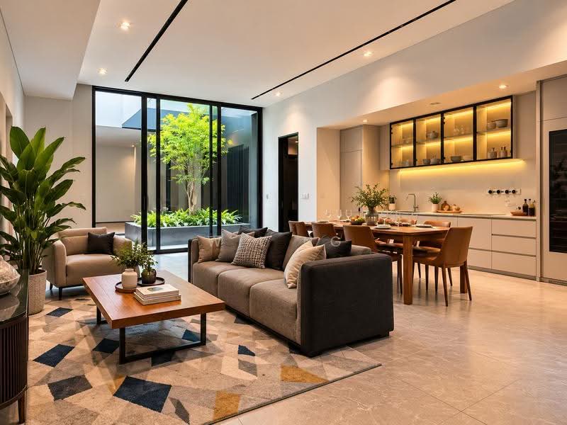 Brand New 3-Storey FH Detached W Basement | 7+1 B’rms | Gym, Steam Rm, Pool & Lift, Holland/ Mt Sinai/ Grove Dr/ Jln Kebaya, Tanglin / Holland / Bukit Timah, 7 Bedrooms, 10,200 sqft, Detached House For Sale, by Wil Ng, 500298590 - Living Room - PropertyGuru.com.sg