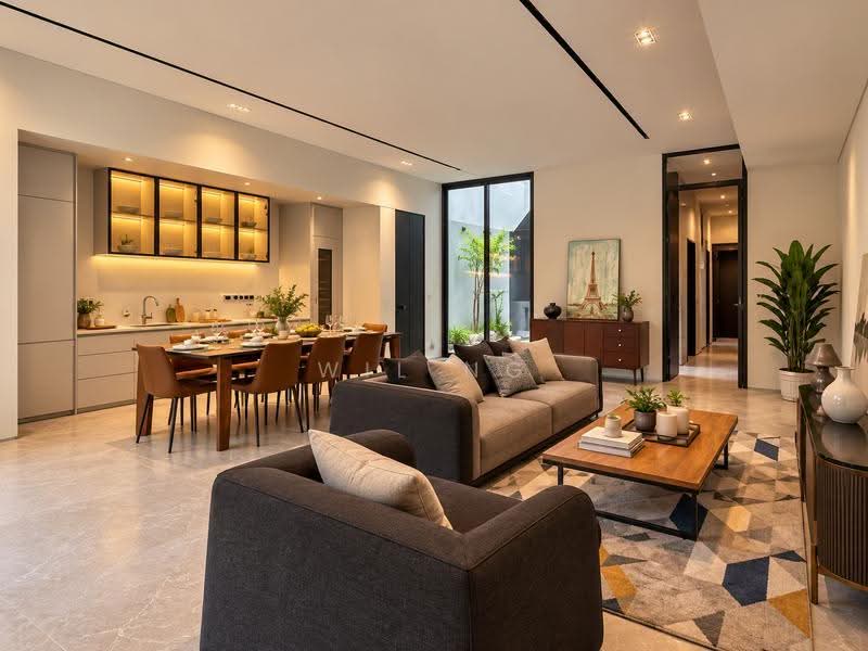 Brand New 3-Storey FH Detached W Basement | 7+1 B’rms | Gym, Steam Rm, Pool & Lift, Holland/ Mt Sinai/ Grove Dr/ Jln Kebaya, Tanglin / Holland / Bukit Timah, 7 Bedrooms, 10,200 sqft, Detached House For Sale, by Wil Ng, 500298590 - Living Room - PropertyGuru.com.sg