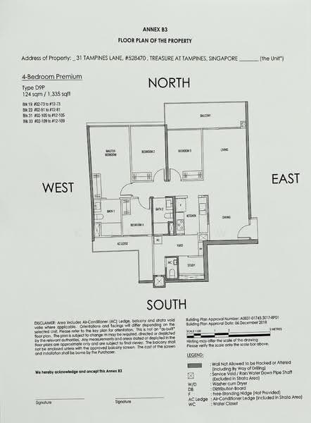 Treasure at Tampines, 31 Tampines Lane, Pasir Ris / Tampines, 4 Bedrooms, 1,335 sqft, Condominium For Sale, by Keith Low, 500298732 - PropertyGuru.com.sg