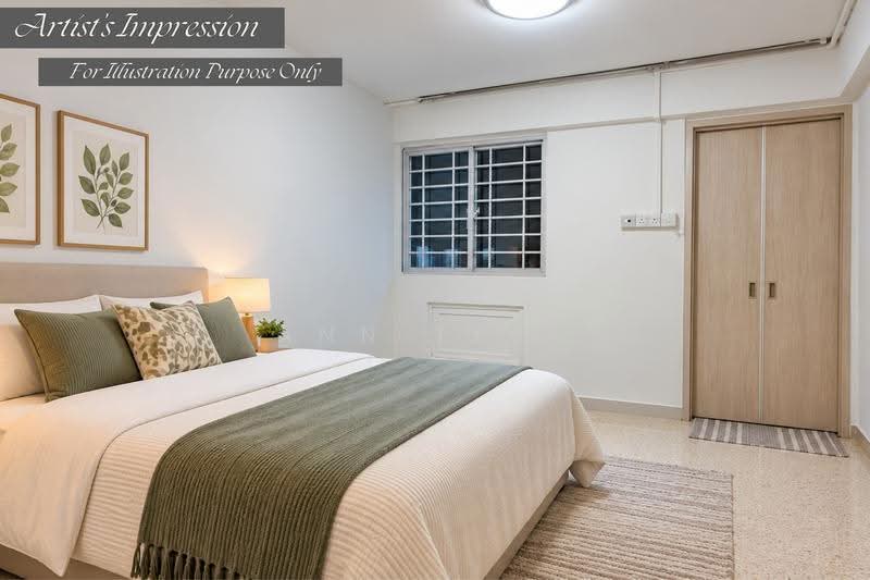 Master Bedroom (Artist Impression)