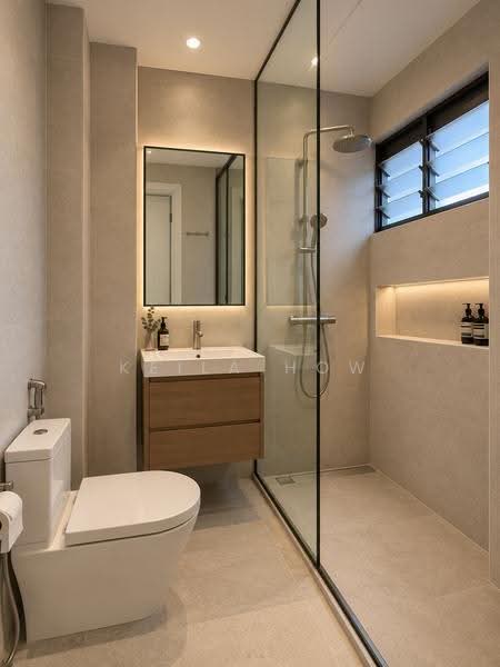 Master Bathroom - AI generated
