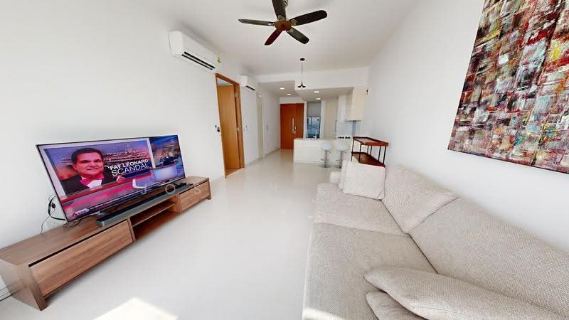 76 Shenton, 76 Shenton Way, Chinatown / Tanjong Pagar, 1 Bedroom, 624 sqft, Apartment For Rent, by Joseph Khoo, 500298899 - Living Room - PropertyGuru.com.sg