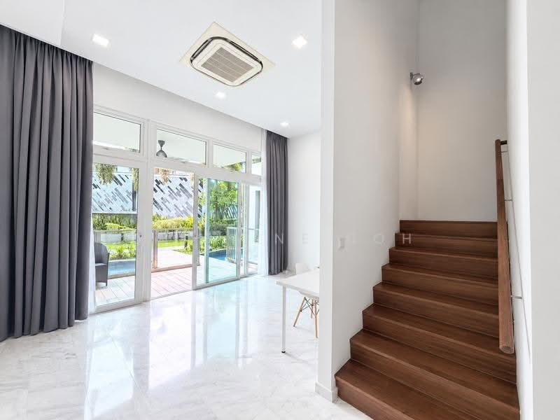 Waterfront @ Faber, 20 Faber Walk, Buona Vista / West Coast / Clementi New Town, 5 Bedrooms, 2,949 sqft, Cluster House For Rent, by Qristine Goh, 500299316 - Living Room - PropertyGuru.com.sg