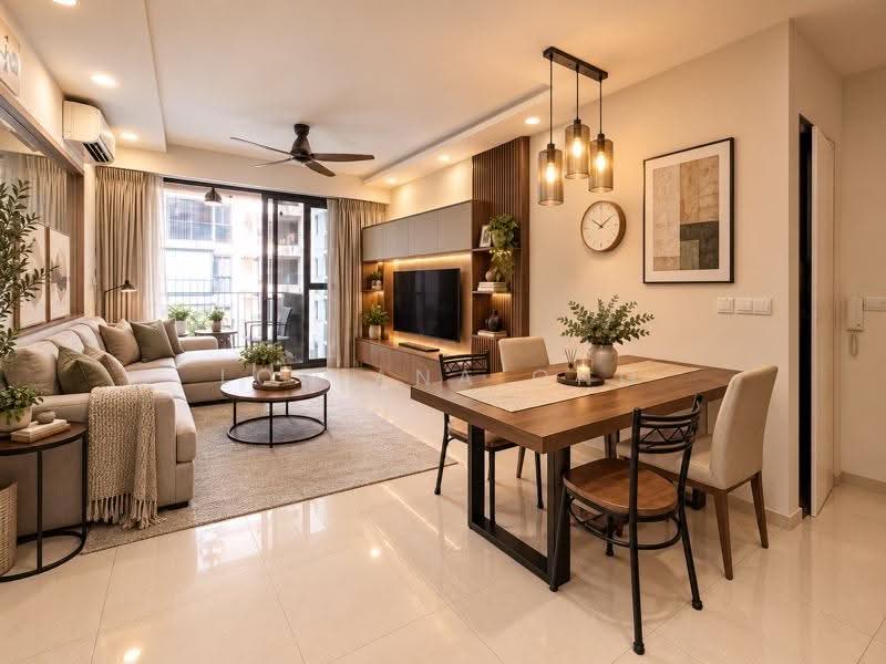 AI living and dining design 1