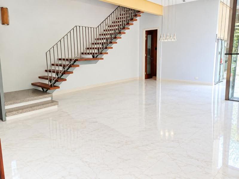The Mondrian, Hindhede Place, Clementi Park / Upper Bukit Timah, 4 Bedrooms, 2,837 sqft, Semi-Detached House For Rent, by Calvin Mak, 500299524 - Living Room - PropertyGuru.com.sg