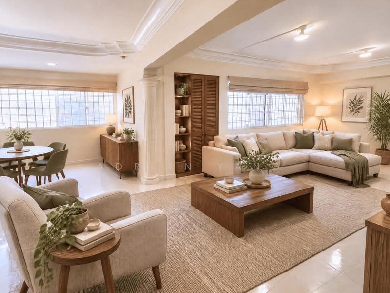 331 Woodlands Avenue 1, 331 Woodlands Avenue 1, Admiralty / Woodlands, 4 Bedrooms, 1,754 sqft, HDB Flat For Sale, by Adrian Yang, 500299634 - Living Room - PropertyGuru.com.sg