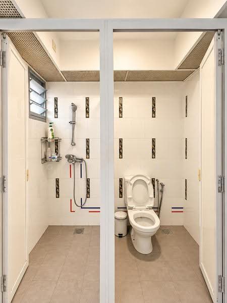 420 Clementi Avenue 1, 420 Clementi Avenue 1, Buona Vista / West Coast / Clementi New Town, 3 Bedrooms, 1,033 sqft, HDB Flat For Rent, by Oh Yu Xuan, 500299848 - Bathroom - PropertyGuru.com.sg