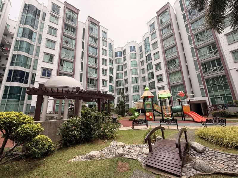 Kids playground and garden