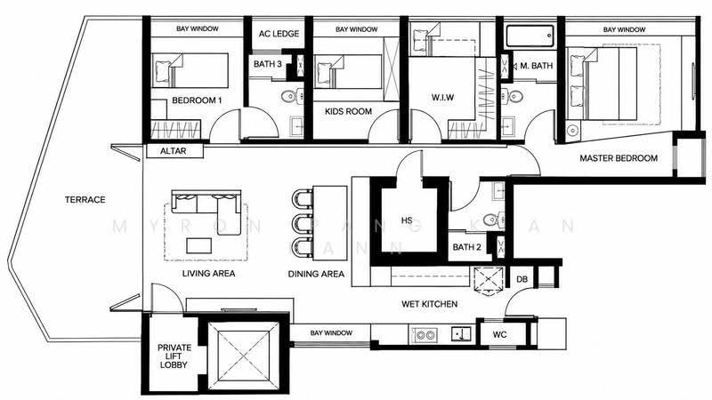Meadows @ Peirce, 626 Upper Thomson Road, Mandai / Upper Thomson, 4 Bedrooms, 1,851 sqft, Condominium For Sale, by Myron Pang Kian Hann, 500300558 - PropertyGuru.com.sg