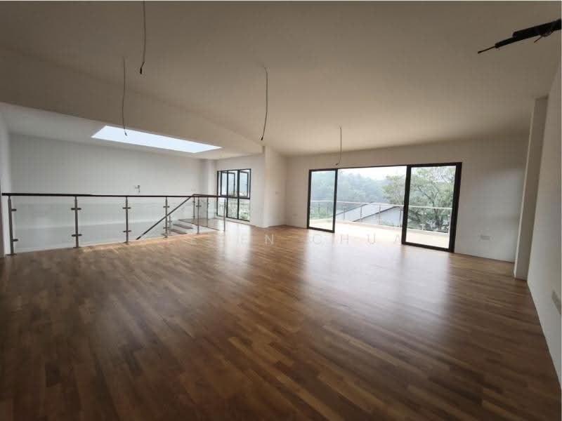 View of balcony at Attic