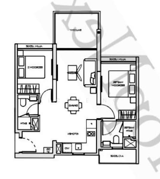 The Woodleigh Residences, Bidadari Park Drive, Macpherson / Potong Pasir, 2 Bedrooms, 721 sqft, Apartment For Sale, by Nicole Ng, 500300732 - PropertyGuru.com.sg
