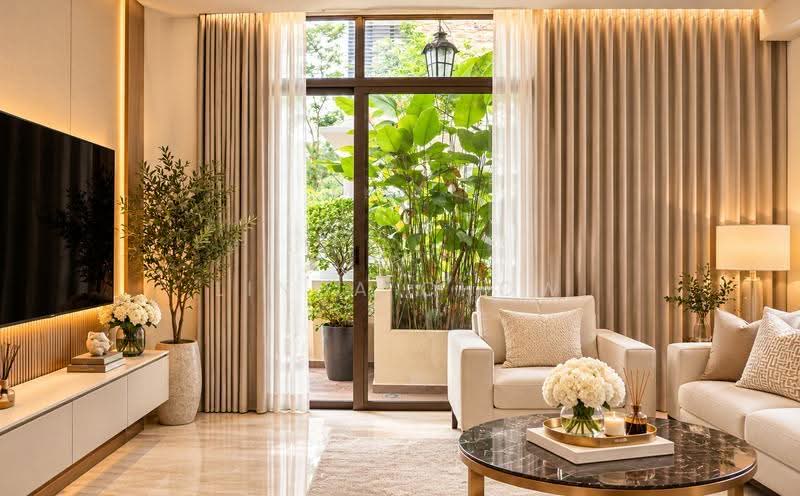 Eleven @ Holland, 11 Holland Link, Tanglin / Holland / Bukit Timah, 6 Bedrooms, 4,338 sqft, Cluster House For Sale, by Linda Chow, 500300827 - Living Room - PropertyGuru.com.sg
