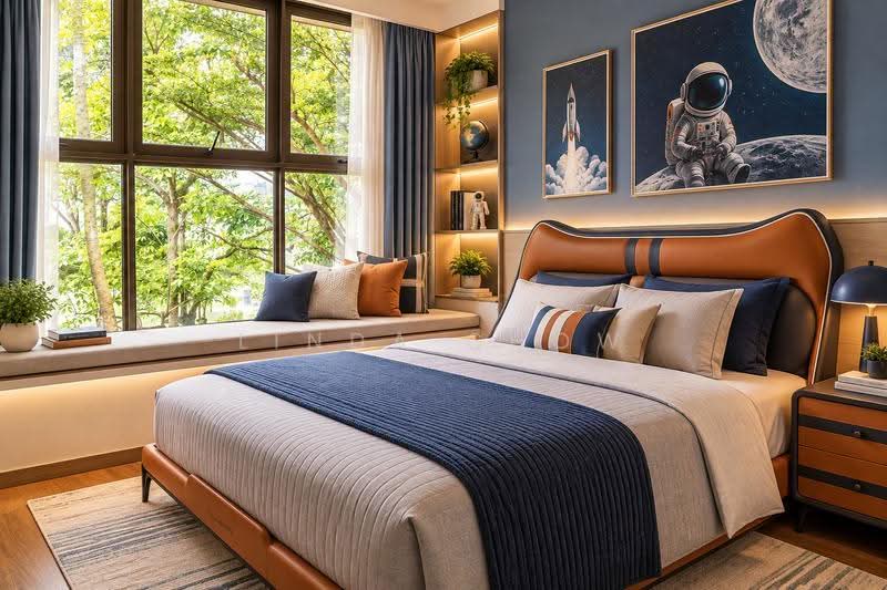 Eleven @ Holland, 11 Holland Link, Tanglin / Holland / Bukit Timah, 6 Bedrooms, 4,338 sqft, Cluster House For Sale, by Linda Chow, 500300827 - Boy's Bedroom - PropertyGuru.com.sg