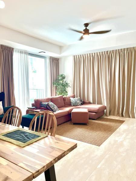 Caribbean at Keppel Bay, 46 Keppel Bay Drive, Harbourfront / Telok Blangah, 4 Bedrooms, 1,647 sqft, Condominium For Sale, by Sam Lim K K, 500301002 - Living Room - PropertyGuru.com.sg