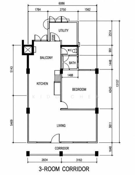 34 Lorong 5 Toa Payoh, 34 Lorong 5 Toa Payoh, Balestier / Toa Payoh, 2 Bedrooms, 721 sqft, HDB Flat For Sale, by Kidd Chen, 500301241 - PropertyGuru.com.sg