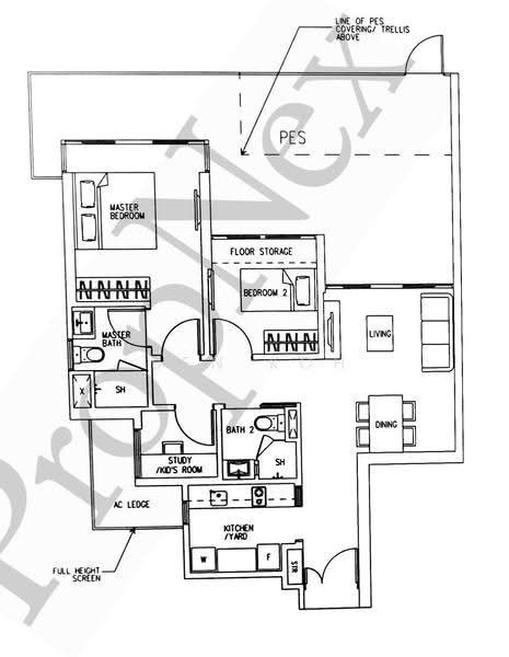 H2O Residences, 36 Fernvale Link, Seletar / Yio Chu Kang, 2 Bedrooms, 1,206 sqft, Condominium For Sale, by Ben Koh, 500301482 - PropertyGuru.com.sg