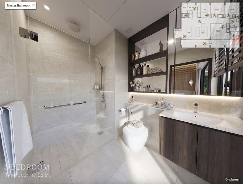 Master bathroom